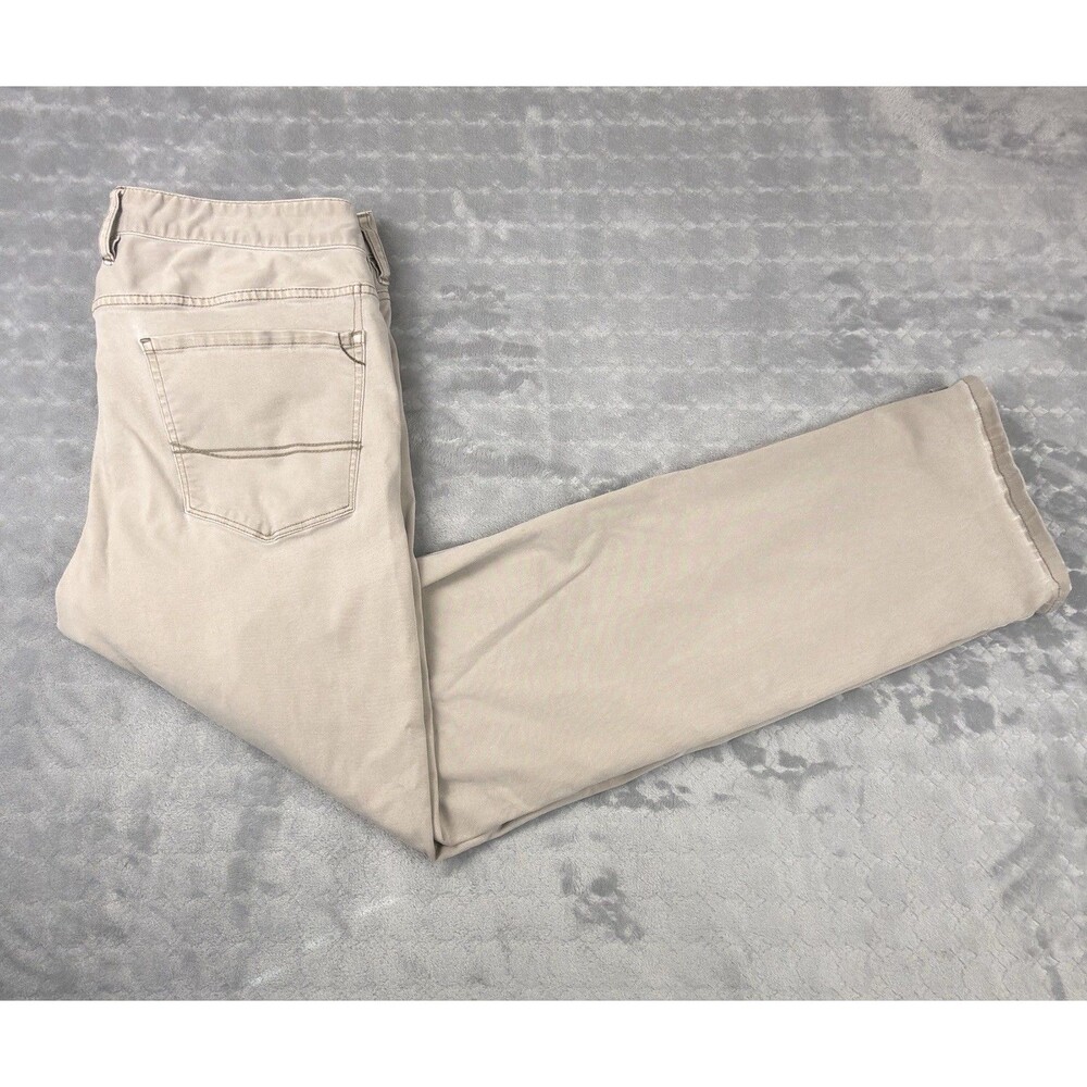 Tommy Bahama Authentic Fit Pants Men's 34x27 Khaki Stretch 5-Pocket Chino